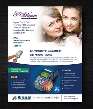 Flyer Design by uk for Advanced Merchant Services | Design #4668301