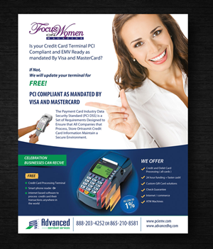 Flyer Design by uk for Advanced Merchant Services | Design: #4668338
