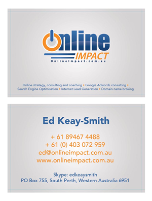Business Card Design by Lou Sharp for this project | Design #1339521