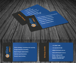 Business Card Design by Radu Borzea for this project | Design: #1325575