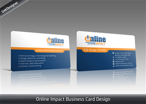 Business Card Design by gekgrfx for this project | Design: #1332447