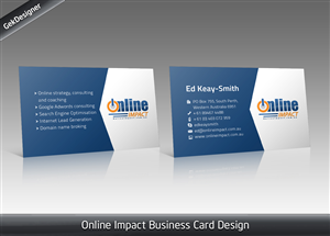 Business Card Design by gekgrfx for this project | Design: #1332449