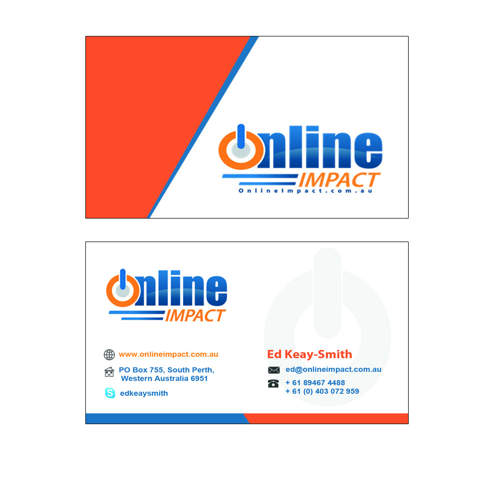 Business Card Design by Fahmuda H. for this project | Design #1325415