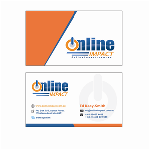 Business Card Design by Fahmuda H.