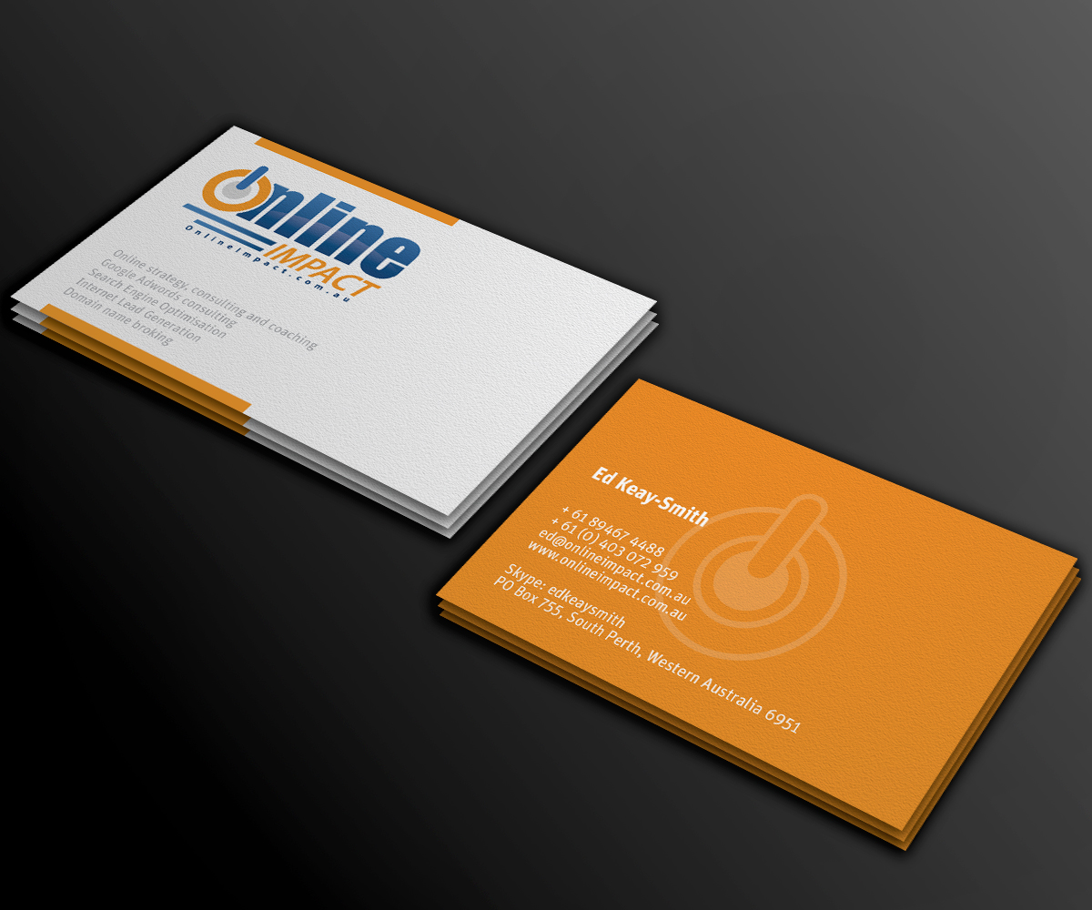 Business Card Design by Poolpen for this project | Design #1327584