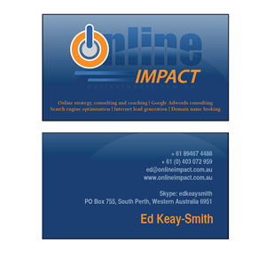 Business Card Design by kvanest for this project | Design: #1325907