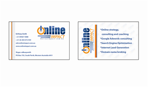 Business Card Design by a. Design for this project | Design #1332025