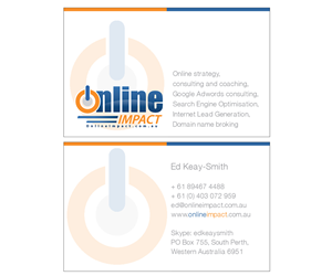 Business Card Design by jgeoinbox for this project | Design: #1326123