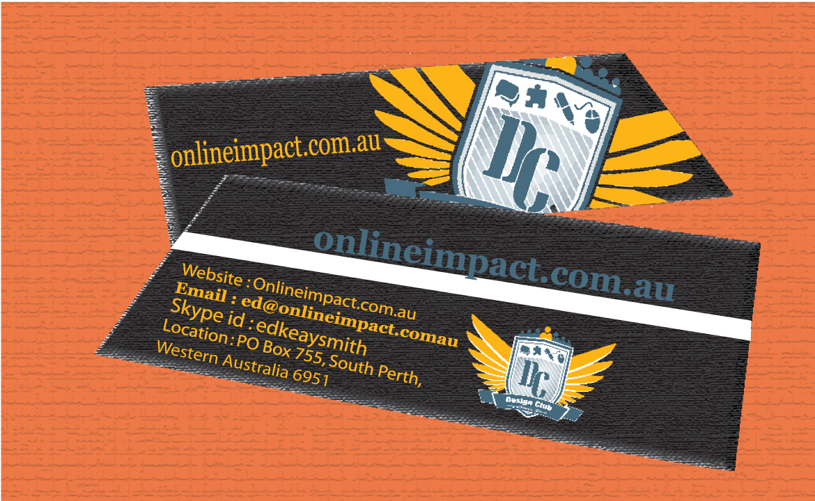 Business Card Design by fawadkhatri for this project | Design #1333486