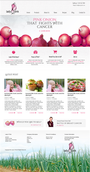 Web-Design von Chikki für dieses Projekt | Design #4723870
