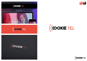 Cookie Tel | Logo Design by Amduat Design