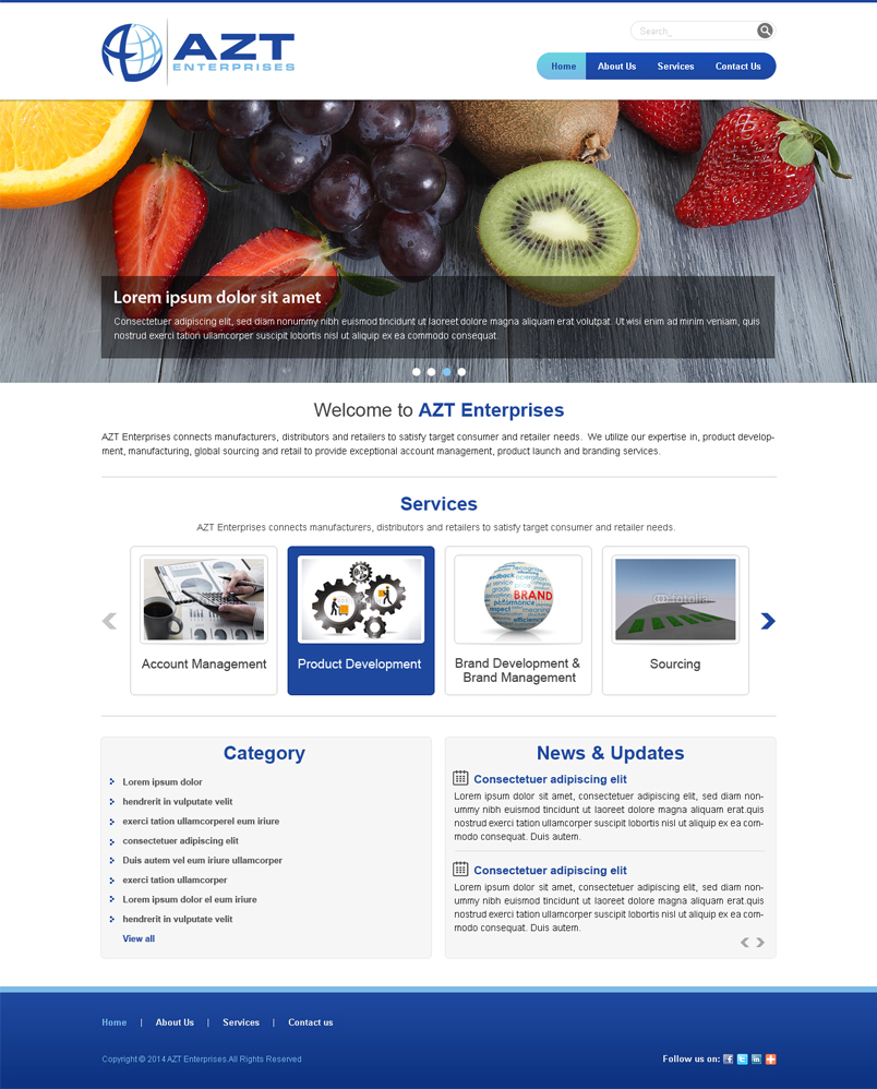 Web Design par craftyweb pour ce projet | Design : #4733296