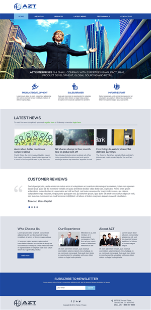 Web Design par jeckx2 pour ce projet | Design : #4732438