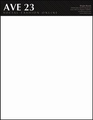 Stationery Design by ebonysjunior for this project | Design: #217834