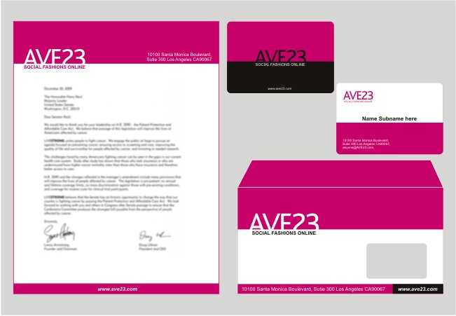 Stationery Design by Magenta for this project | Design #217811