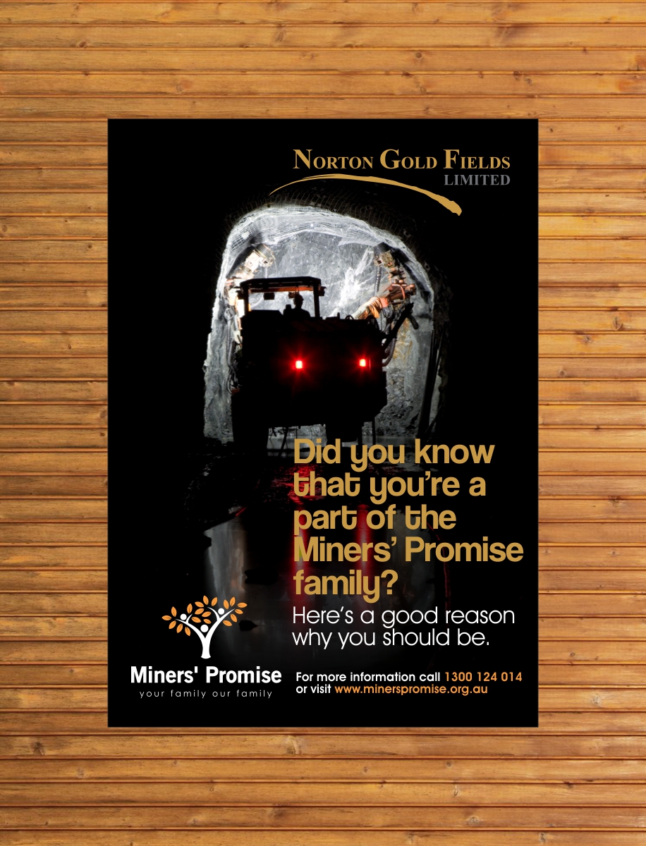 Design de Poster par cb1318 pour Miners'''' Promise | Design #4824675