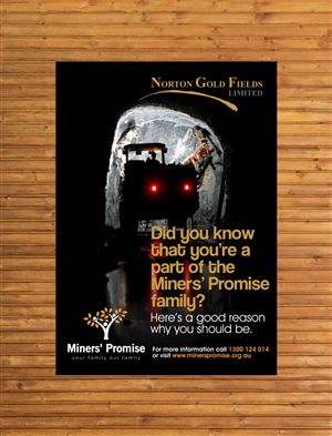 Design de Poster par cb1318 pour Miners'''' Promise | Design : #4824675