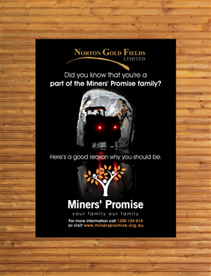 Design de Poster par cb1318 pour Miners'''' Promise | Design : #4824736