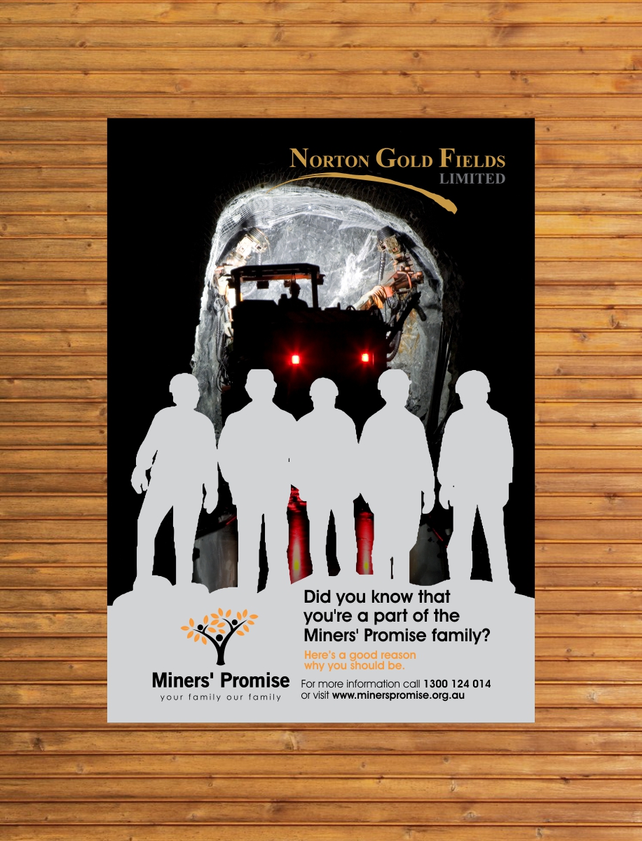 Poster-Design von cb1318 für Miners'''' Promise | Design #4825018