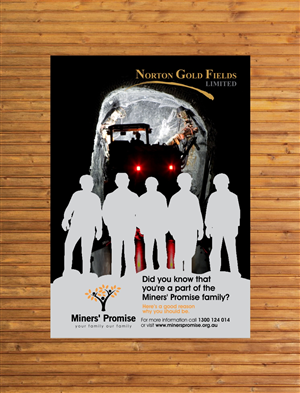 Design de Poster par cb1318 pour Miners'''' Promise | Design : #4825018