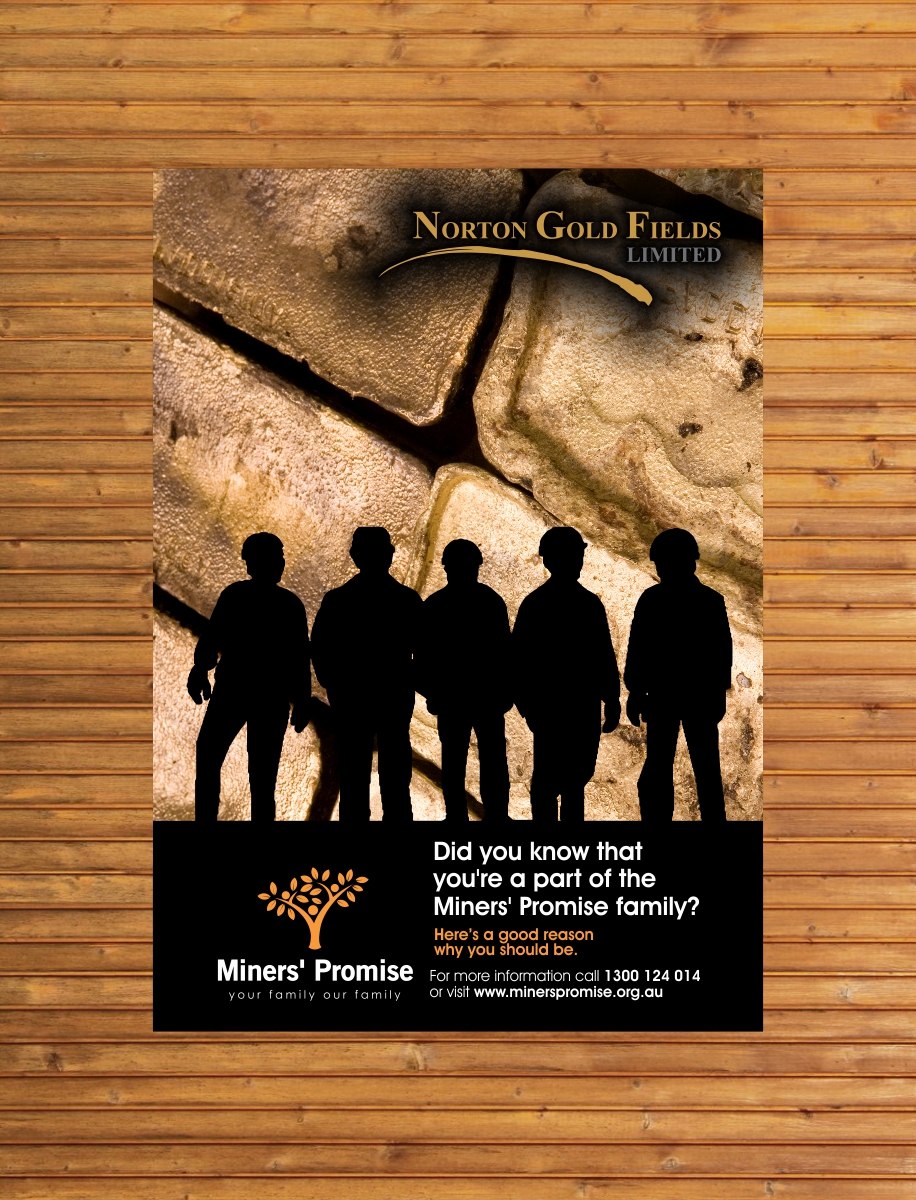 Poster Design by cb1318 for Miners'''' Promise | Design #4825045