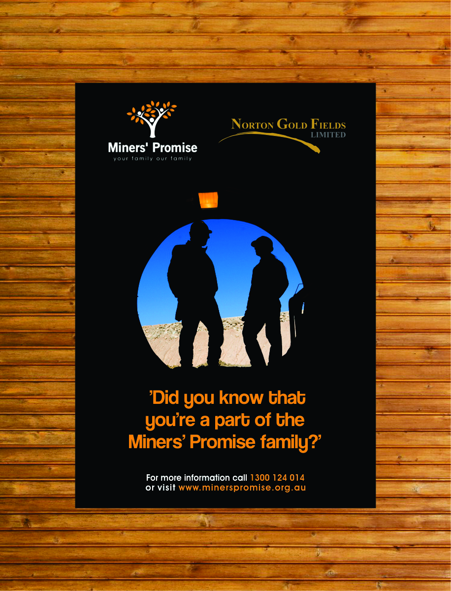 Poster Design by cb1318 for Miners'''' Promise | Design #4841100