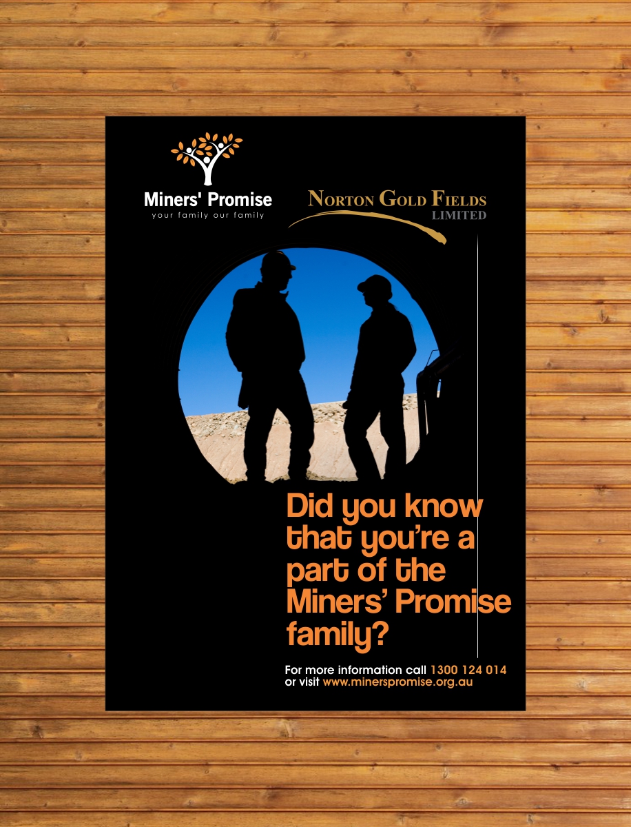 Poster Design by cb1318 for Miners'''' Promise | Design #4841206