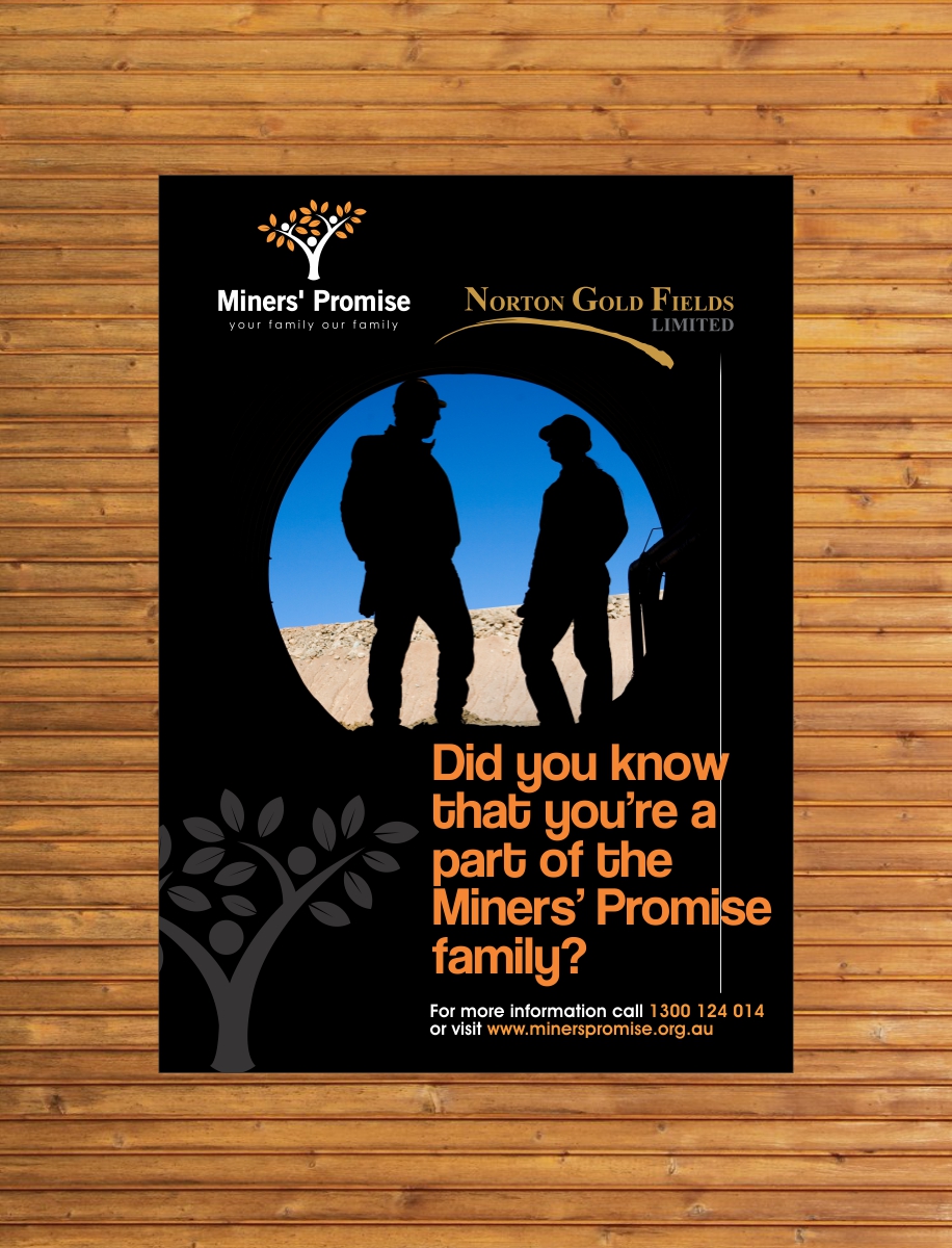 Poster Design by cb1318 for Miners'''' Promise | Design #4841217