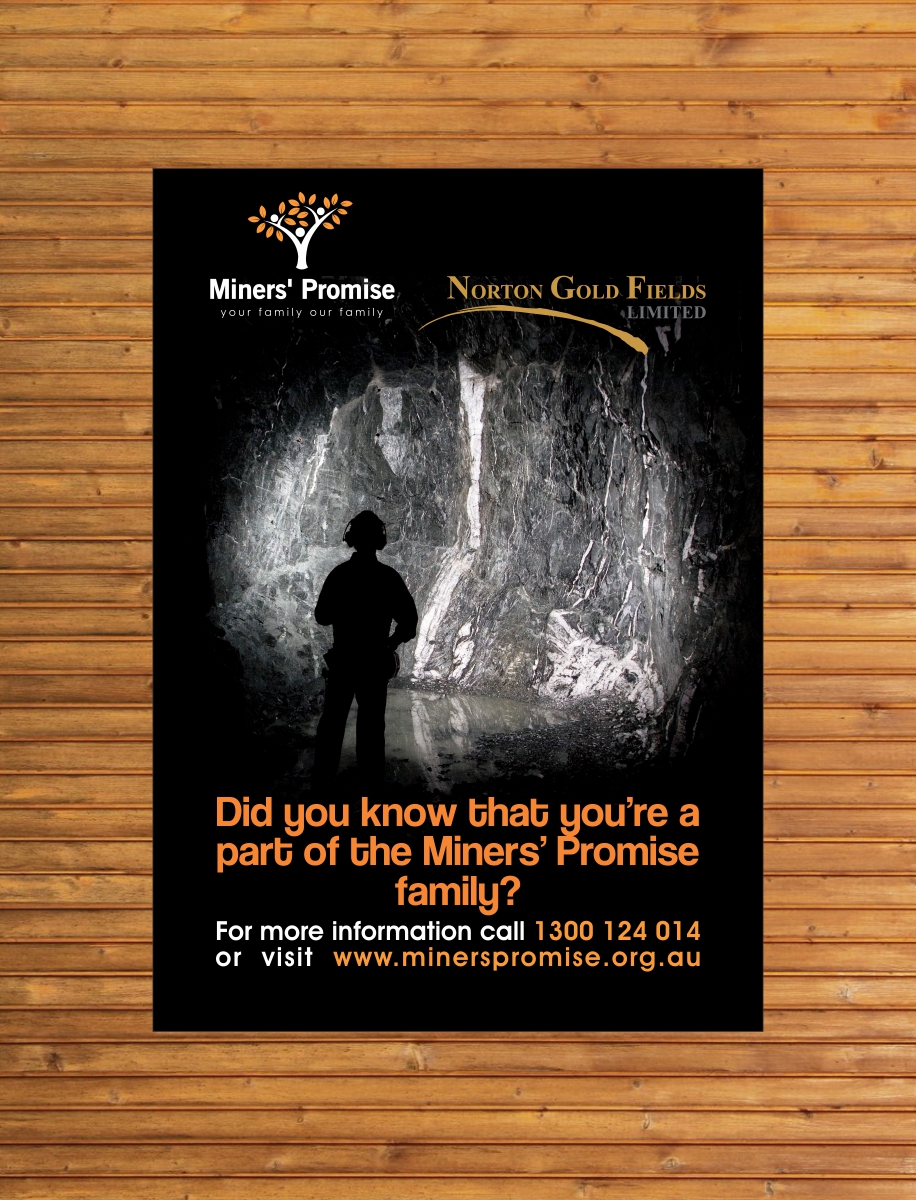 Poster Design by cb1318 for Miners'''' Promise | Design #4841256
