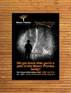 Poster Design by cb1318 for Miners'''' Promise | Design: #4841256