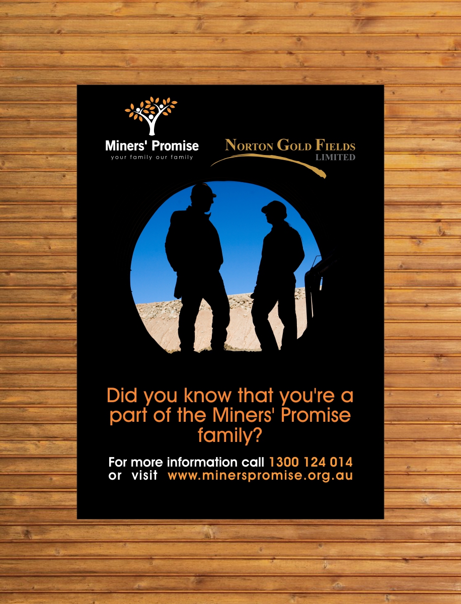 Poster Design by cb1318 for Miners'''' Promise | Design #4841270