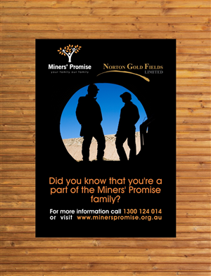 Poster Design by cb1318 for Miners'''' Promise | Design: #4841270