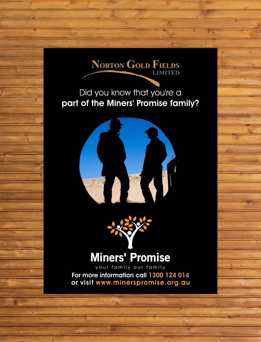 Poster Design by cb1318 for Miners'''' Promise | Design #4845680