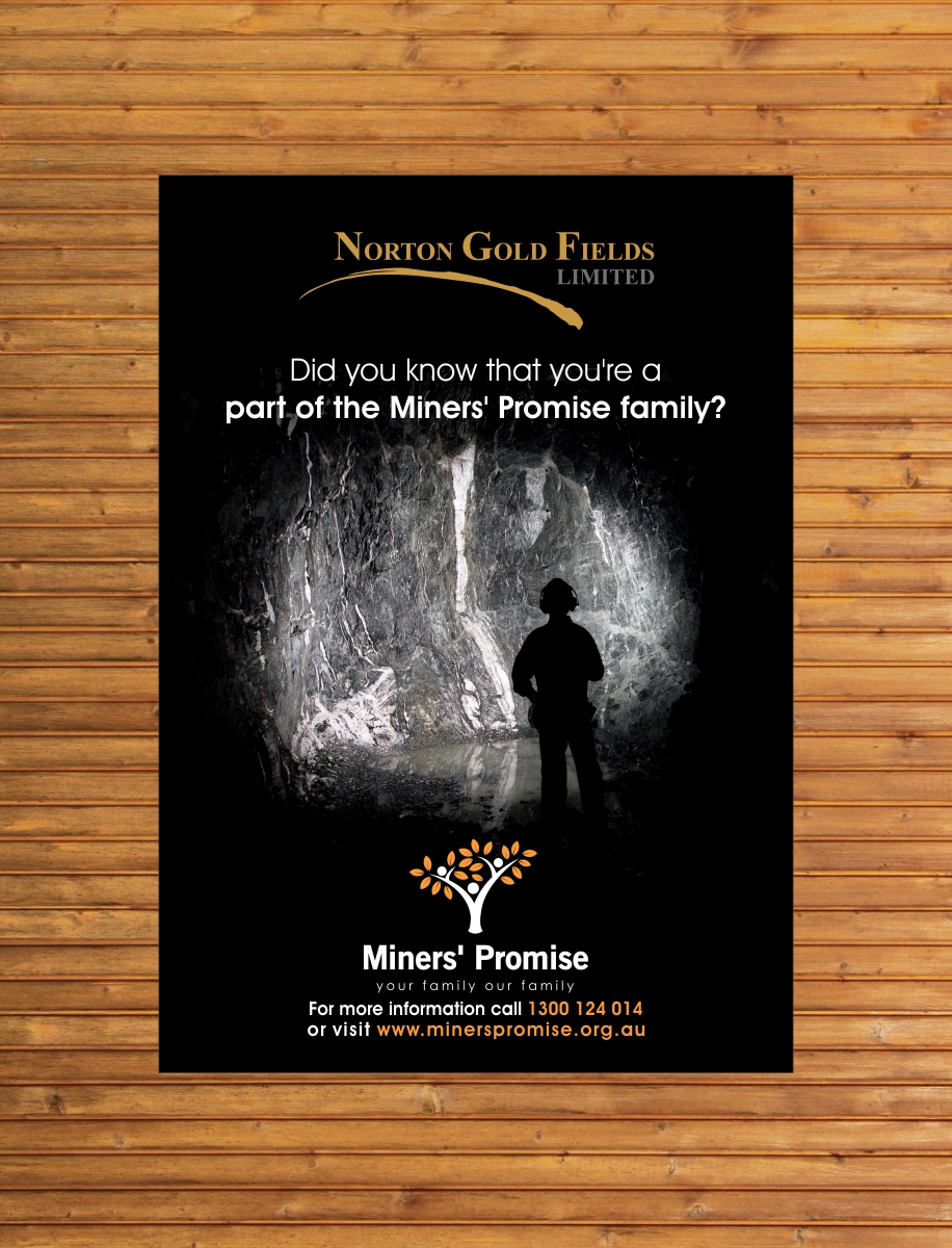 Poster Design by cb1318 for Miners'''' Promise | Design #4845813