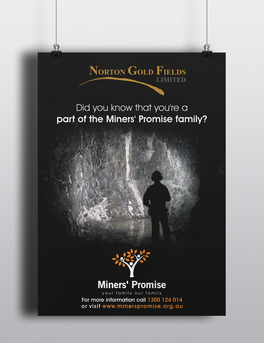 Poster Design by cb1318 for Miners'''' Promise | Design #5018315