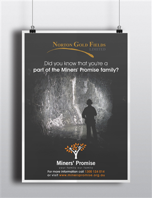 Poster Design by cb1318 for Miners'''' Promise | Design: #5025035