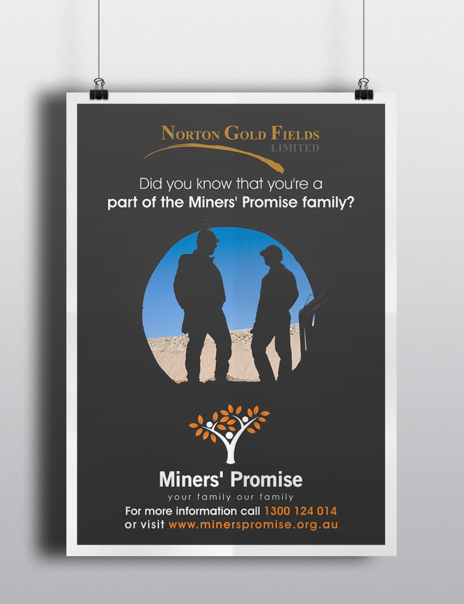 Poster Design by cb1318 for Miners'''' Promise | Design #5025065