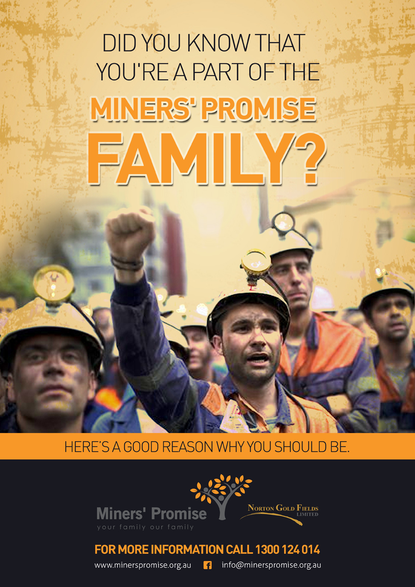 Poster Design by AQKhan for Miners'''' Promise | Design #4674334