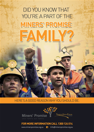 Poster Design by AQKhan for Miners'''' Promise | Design #4674334