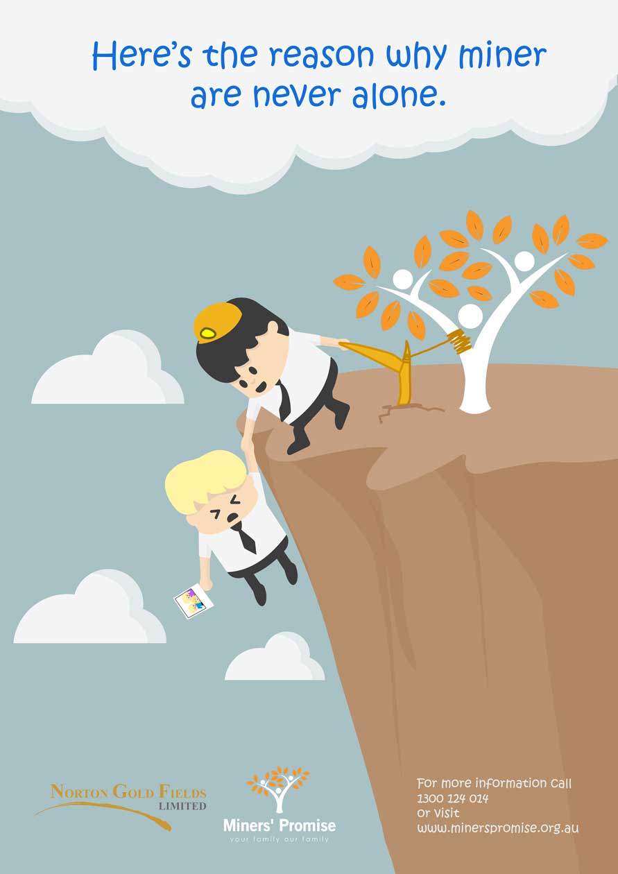 Poster Design by ragonica for Miners'''' Promise | Design #4719494
