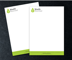 Letter Head Design - Finance industry | Stationery Design by Khoo
