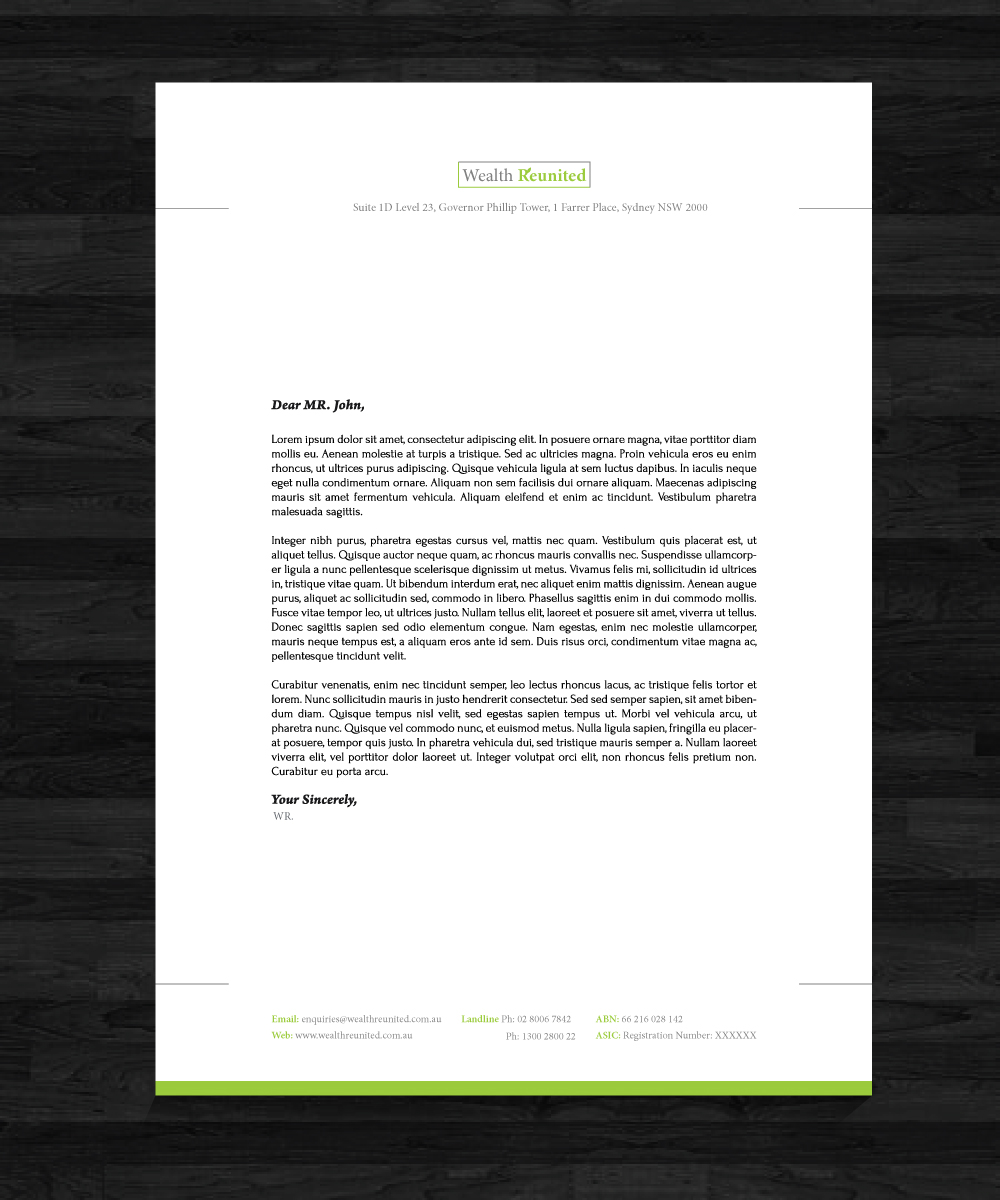 Stationery Design by Intro Base for this project | Design #4698824