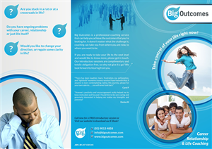 Tri-Fold Flyer for Life Coaching Business