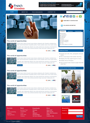 WordPress-Design von Rohit Gangully für dieses Projekt | Design: #221643