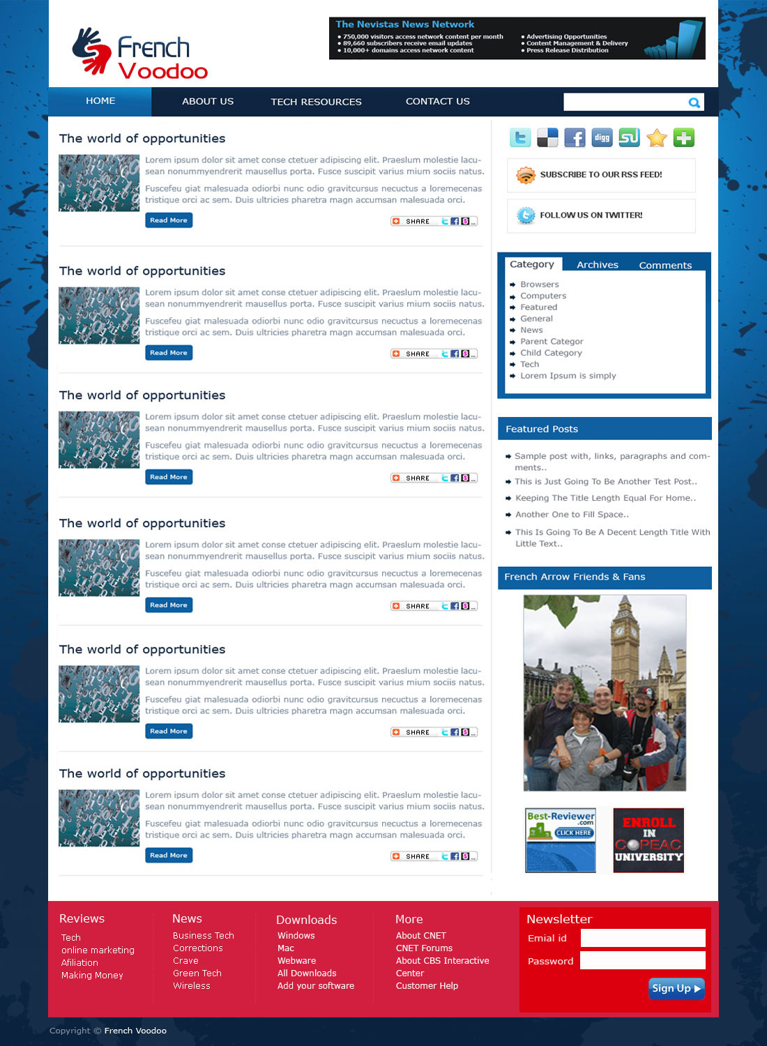 WordPress-Design von Rohit Gangully für dieses Projekt | Design: #221645