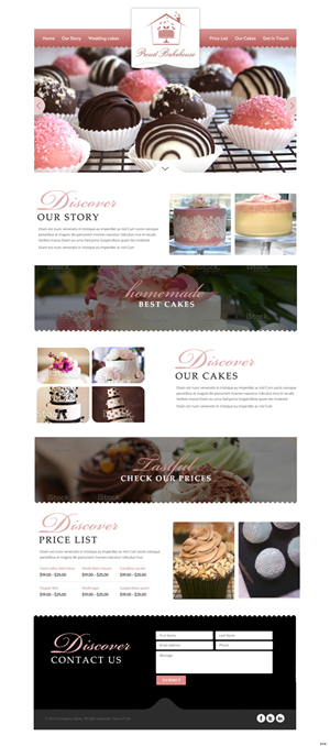 Diseño Wordpress por pb para Proud Bakehouse | Diseño #4795428
