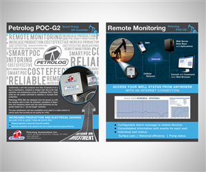 Petrolog Automation POC-G2 Flyer | Diseño de Flyer por neboica