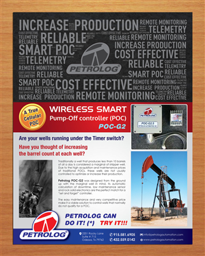 Petrolog Automation POC-G2 Flyer | Diseño de Flyer por Sbss