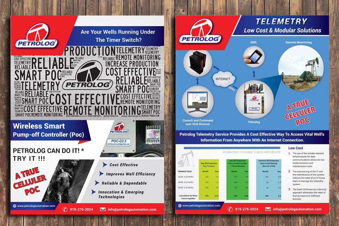 Flyer Design by Mac Ruskin for Petrolog | Design #4715612
