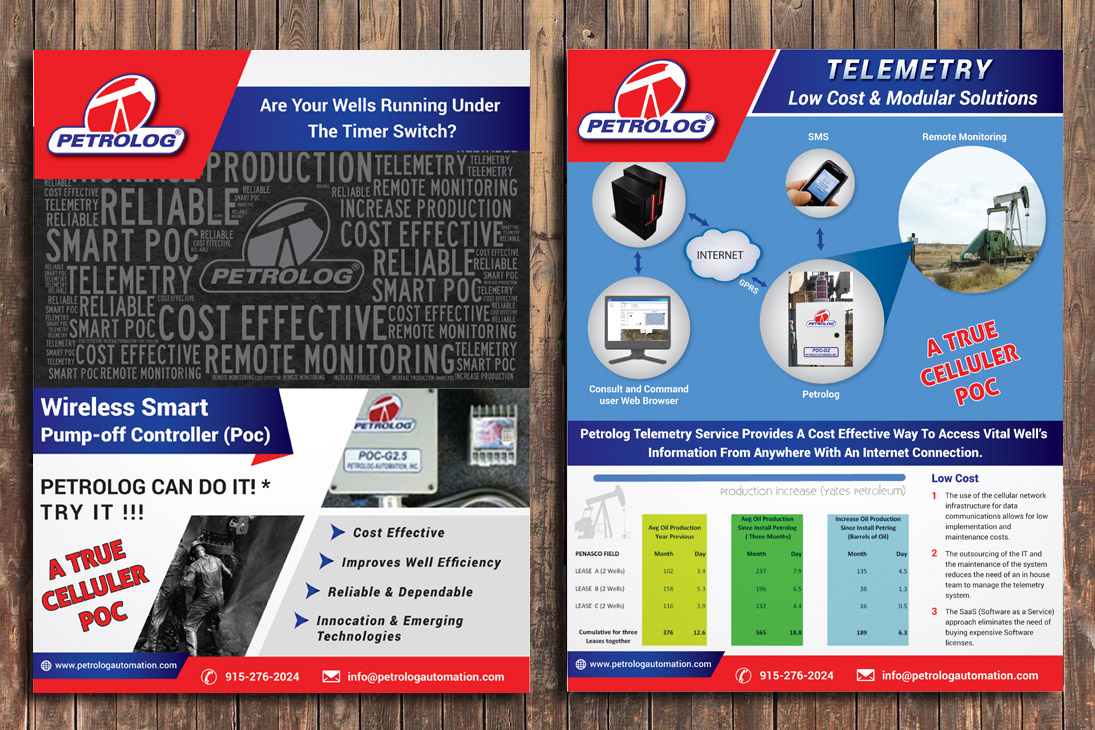 Flyer-Design von Mac Ruskin für Petrolog | Design #4715620